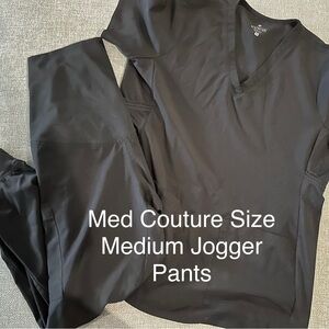 Maternity Med Couture Charcoal Jogger Pants